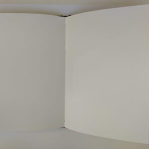 SHST hardcover, linnen, aubergine, A5, blanco, art SE - Afbeelding 3