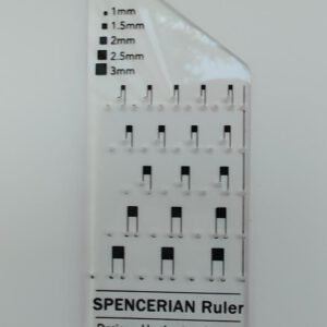 Spencerian calligraphy ruler - Afbeelding 3