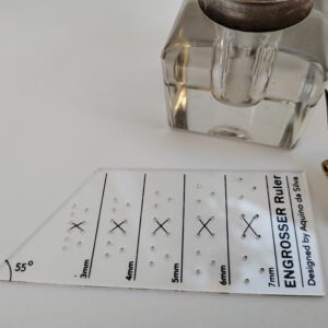 Engrosser's script calligraphy ruler - Afbeelding 3