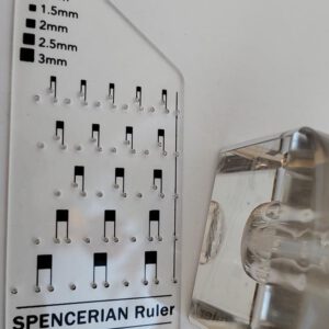 Spencerian calligraphy ruler - Afbeelding 2