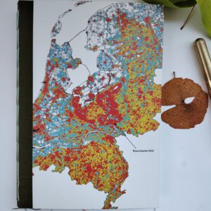 GILDE book, longstitch, The Netherlands heat map