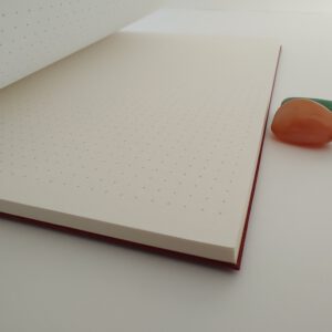 GILDE book, sewnboard binding, red - Afbeelding 4