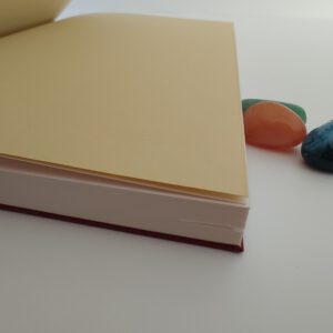 GILDE book, sewnboard binding, red - Afbeelding 5