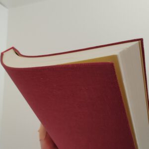 GILDE book, sewnboard binding, red - Afbeelding 3