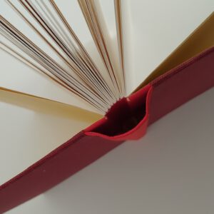 GILDE book, sewnboard binding, red - Afbeelding 2