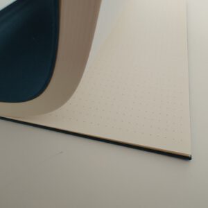 GILDE book, sewnboard binding, teal - Afbeelding 2