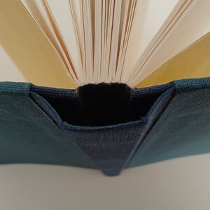 GILDE book, sewnboard binding, teal - Afbeelding 3