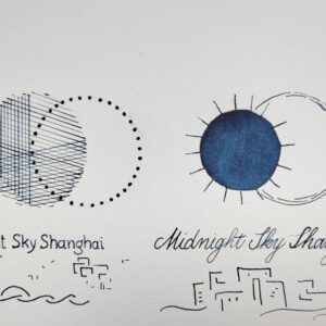 Shanghai Stationary Midnight Sky Shanghai - Afbeelding 2