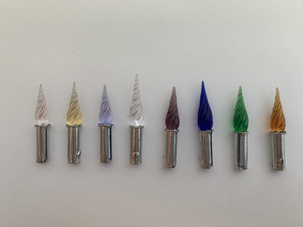 Venetian glass nibs