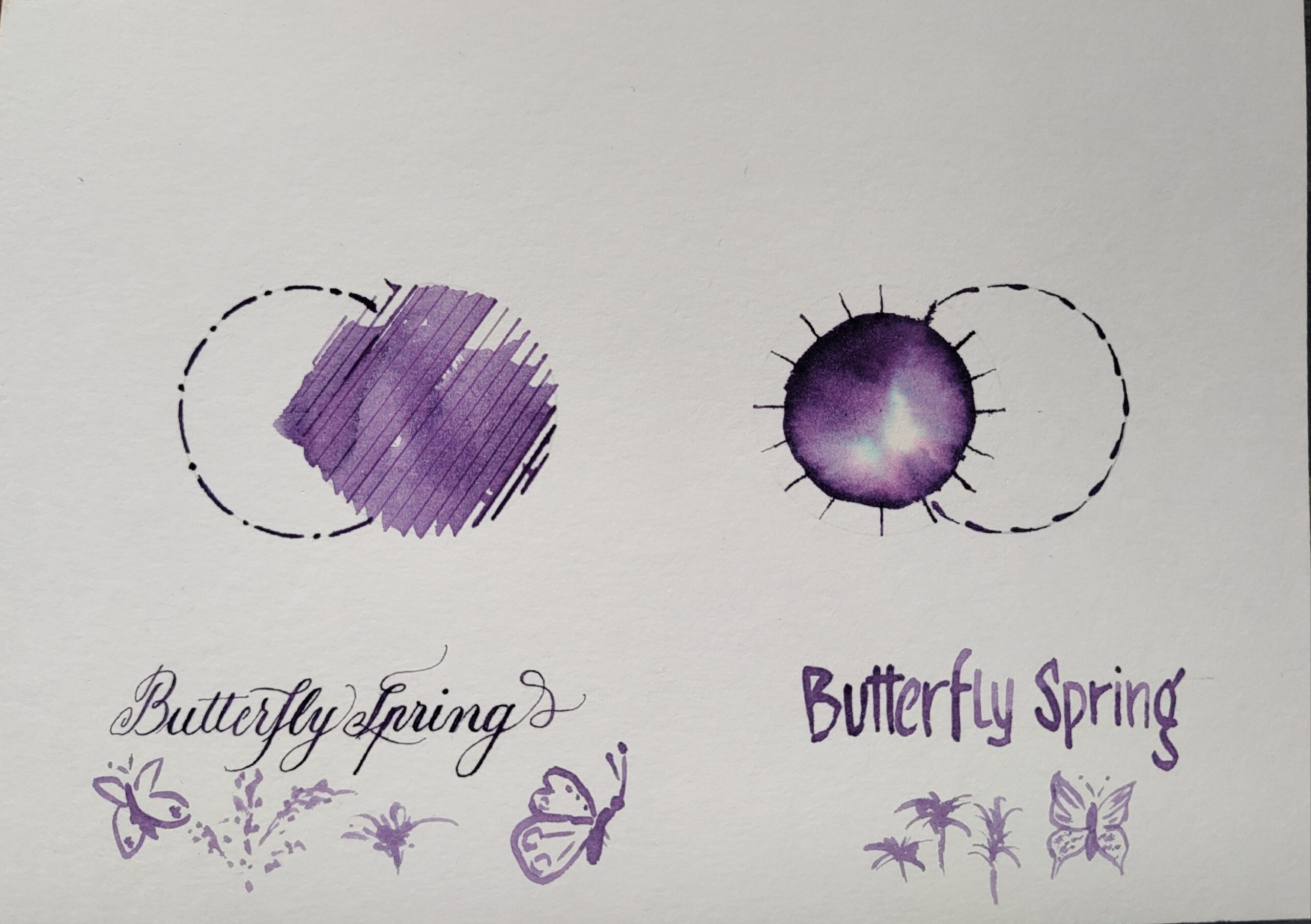 Shanghai Stationary Butterfly Spring - Afbeelding 2